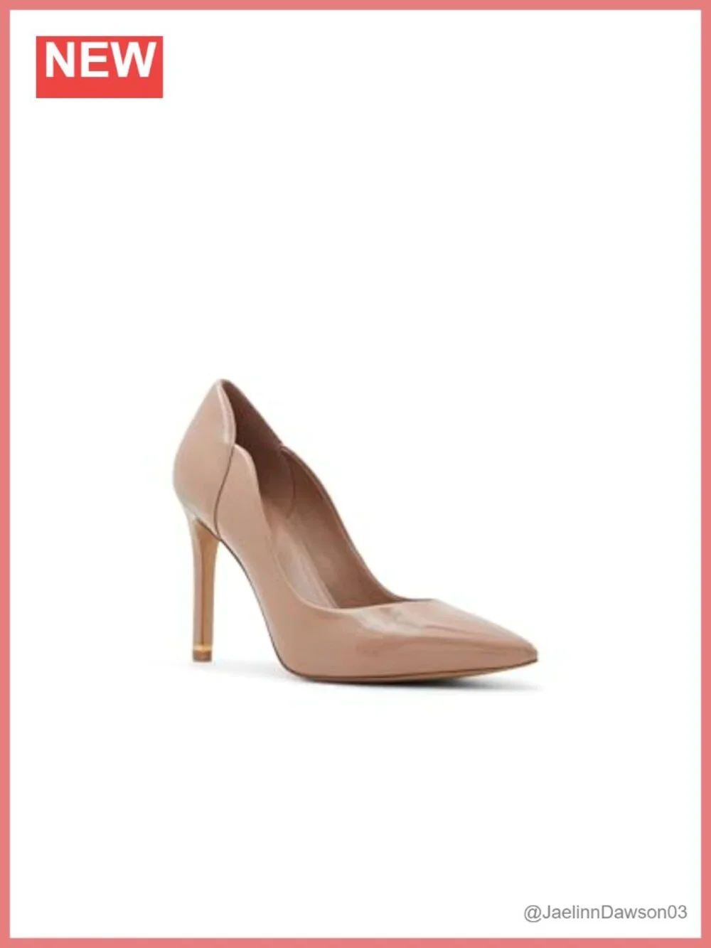 Ted Baker Camille Stiletto Heeled Pumps Women's Patent Faux Leather Party Shoes